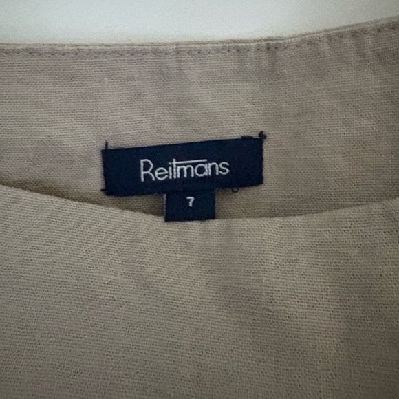 Banana Republic Tan Button-Detail Skirt - Picture 2 of 5
